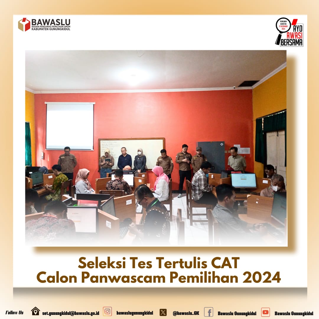 Seleksi Tes Tertulis CAT