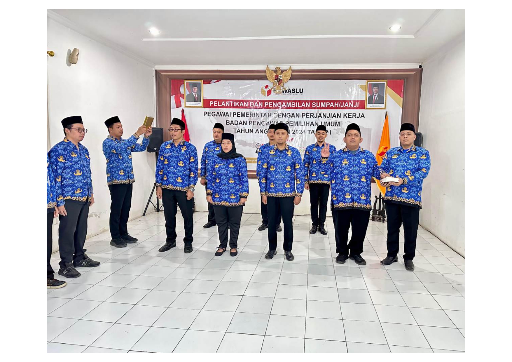 Tujuh Pegawai Bawaslu Kabupaten Gunungkidul