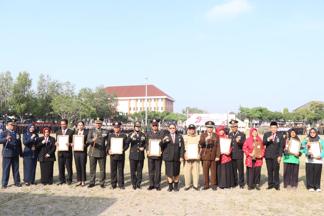 Upacara HUT Bhayangkara ke-79