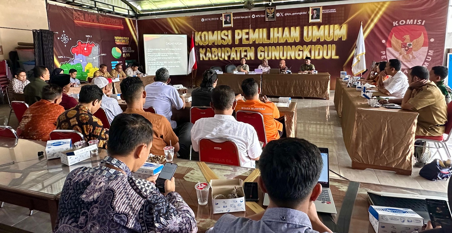 Kegiatan Peningkatan Kapasitas Partai Politik di KPU Gunungkidul