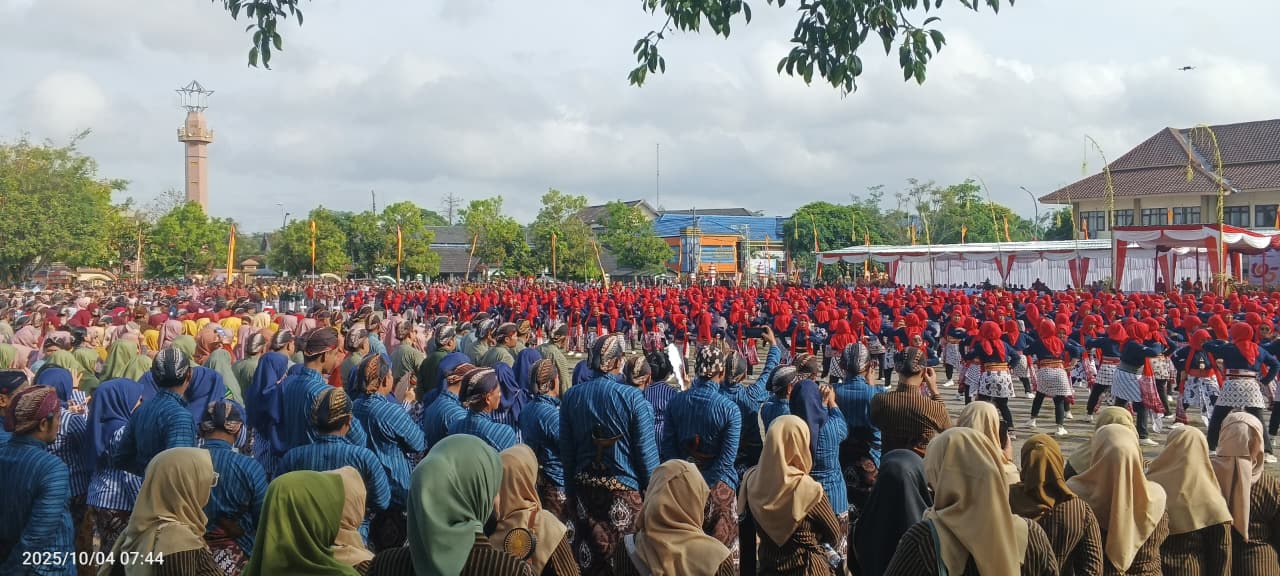 Upacara Peringatan Hari Jadi Kabupaten Gunungkidul ke-195