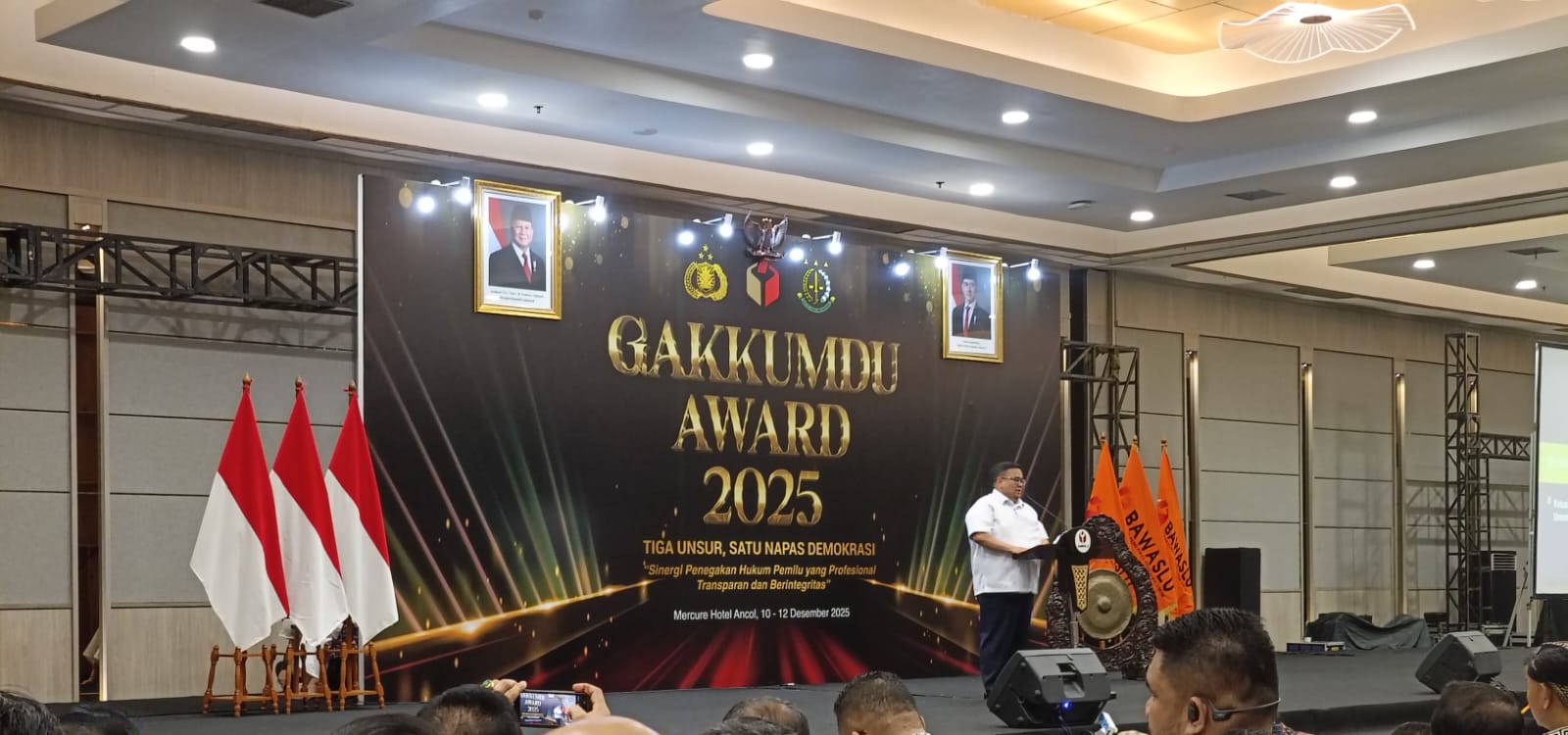 Ketua Bawalu RI Dr. Rahmad Bagja, S.H.,LLM. Memberikan Sambutan dan Arahan