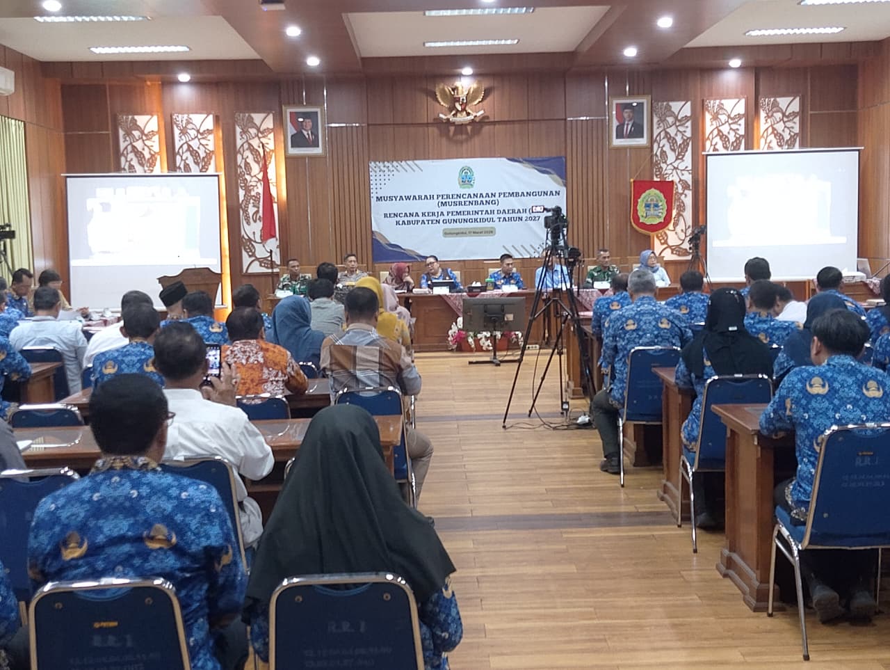 Musrenbang RKPD di Sekretariat Daerah Kabupaten Gunungkidul