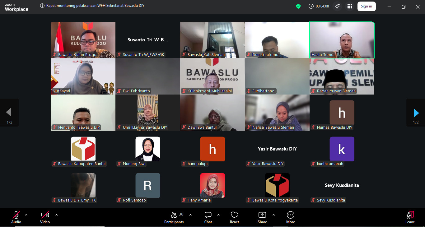 Rapat Melalui Daring