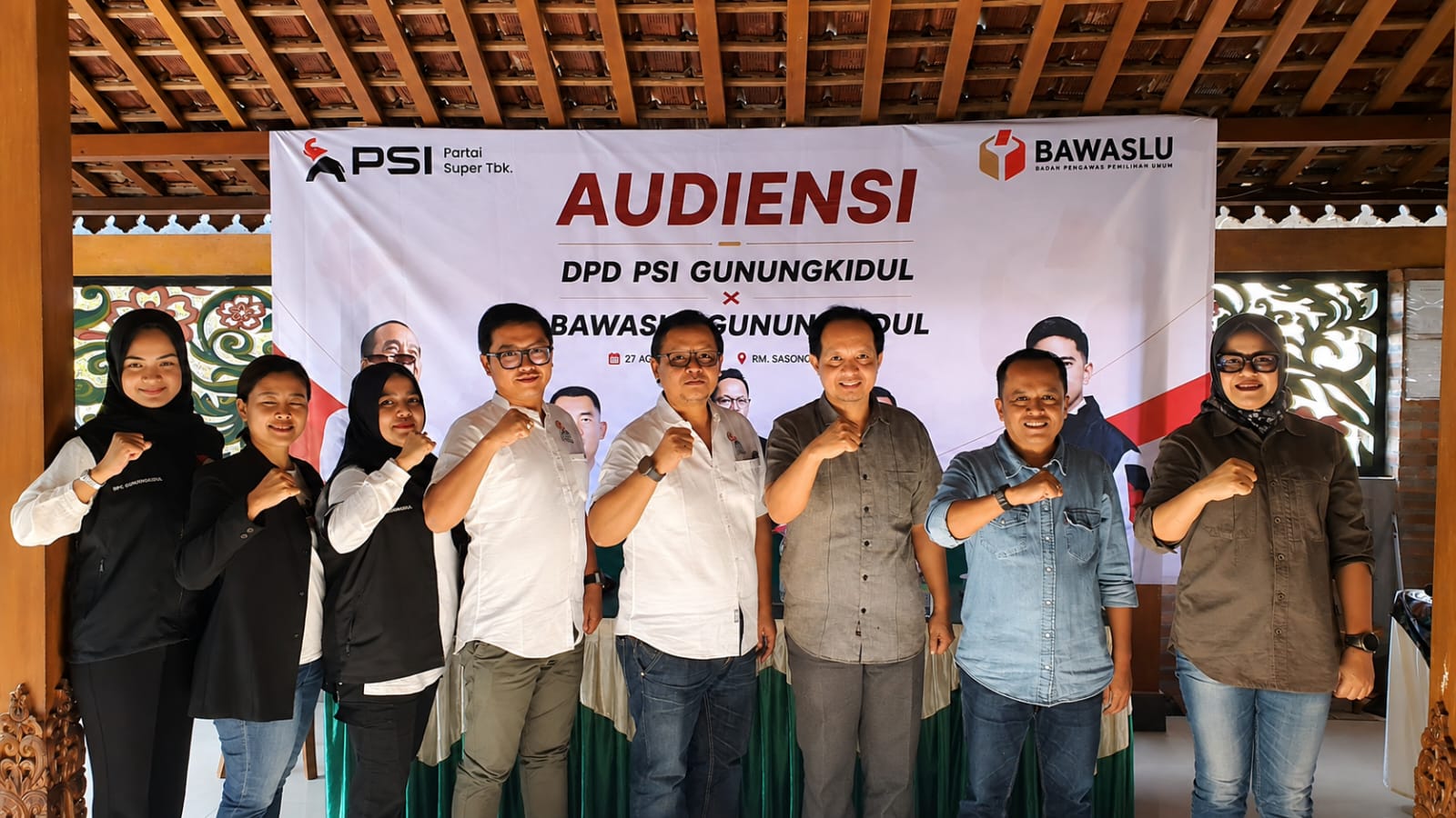 Audiensi Konsolidasi Demokrasi Bersama Partai Solidaritas Indonesia