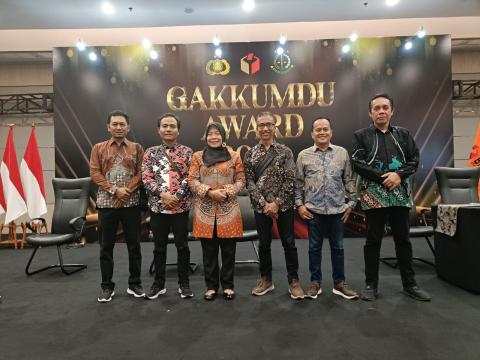 Kordiv PP Datin Menghadiri Gakkumdu Award