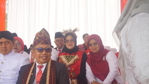 Retnoningsih, M.MPd Upacara HUT ke-81 Kemerdekaan RI