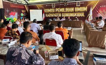 Kegiatan Peningkatan Kapasitas Partai Politik di KPU Gunungkidul