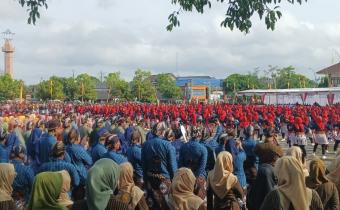 Upacara Peringatan Hari Jadi Kabupaten Gunungkidul ke-195