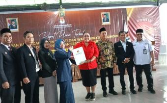 Proses Penetapan Hasil Pemilihan Bupati dan Wakil Bupati Terpilih