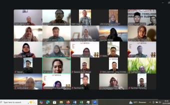 Rapat Zoom Meeting Divisi P2H dan HP2H