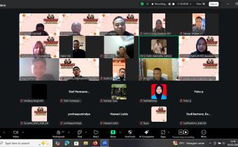 Ngabuburit Pengawasan II Bawaslu Kabupaten Gunungkidul melalui Zoom Meeting