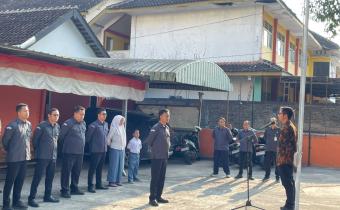 Apel Senin Pagi di Halaman Bawaslu Kabupaten Gunungkidul