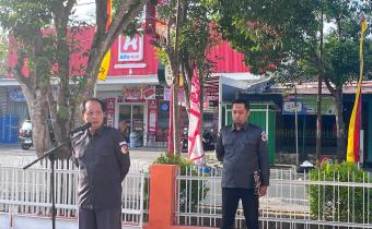 Apel Senin Pagi di Halaman Kantor Bawaslu Kabupaten Gunungkidul